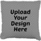 Faux-Linen Throw Pillow 20" (Upload Your Own)