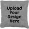 Faux-Linen Throw Pillow 26" (Upload Your Own)