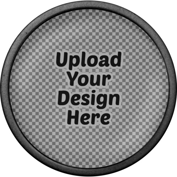 Upload Your Own Cabinet Knob - Black - Front