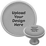 Cabinet Knob - Silver (Upload Your Own)