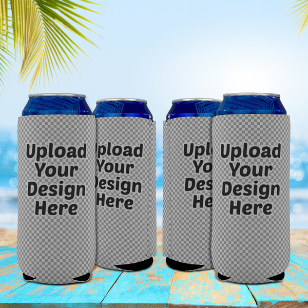 Upload Your Own Can Cooler - 16oz - Set of 4 - In Context