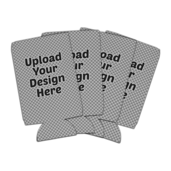 Custom Can Coolers - 16 oz - Set of 4 (Upload Your Own)