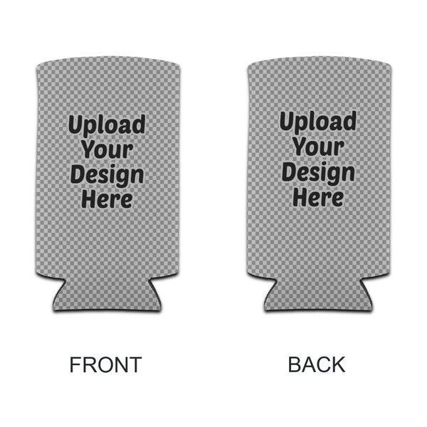 Upload Your Own Can Cooler - Tall 12oz - Front & Back