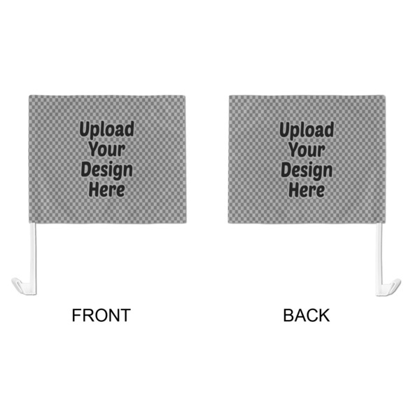 Upload Your Own Car Flag - Large - APPROVAL
