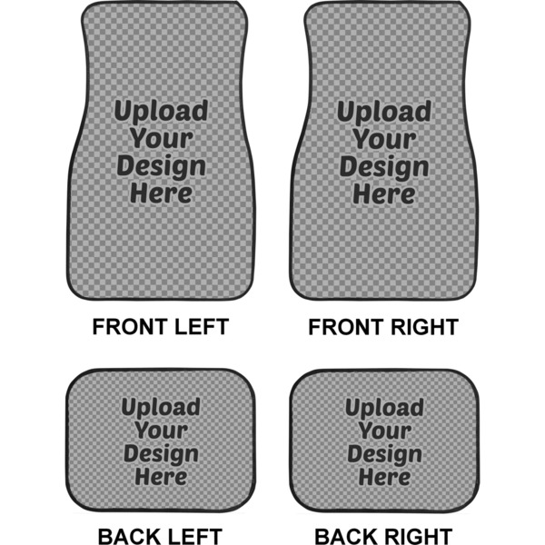 Upload Your Own Car Floor Mats Set (2F + 2B)