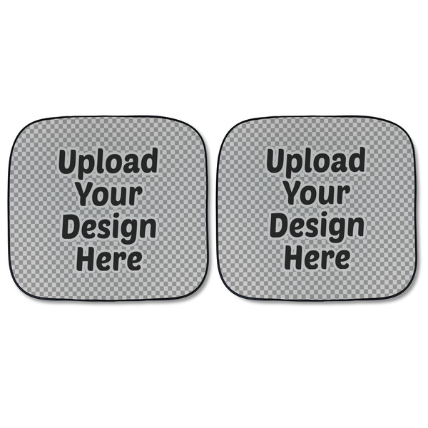 Upload Your Own Car Sun Shades - FRONT