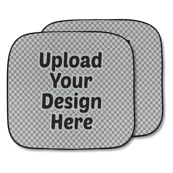 Custom Car Sun Shades - Two Pieces (Upload Your Own)