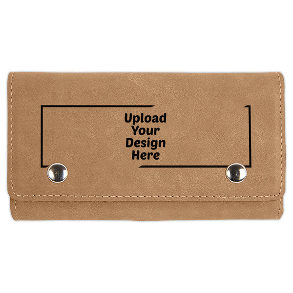 Custom Cards & Dice Set - Light Brown (Upload Your Own)