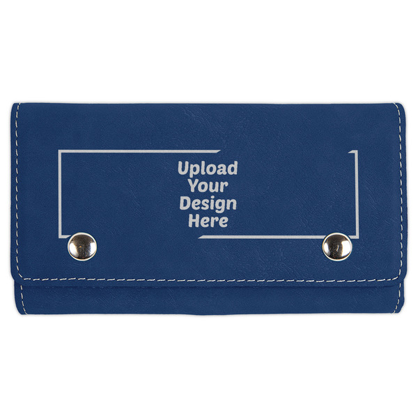 Custom Cards & Dice Set - Navy Blue (Upload Your Own)