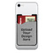 2-in-1 Cell Phone Credit Card Holder & Screen Cleaner (Upload Your Own)
