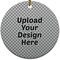 Round Ceramic Ornament (Upload Your Own)