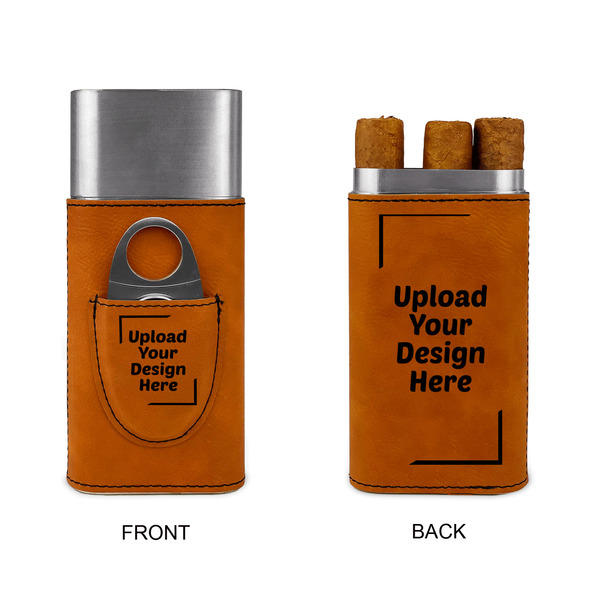 Upload Your Own Cigar Case with Cutter - Double Sided - Approval