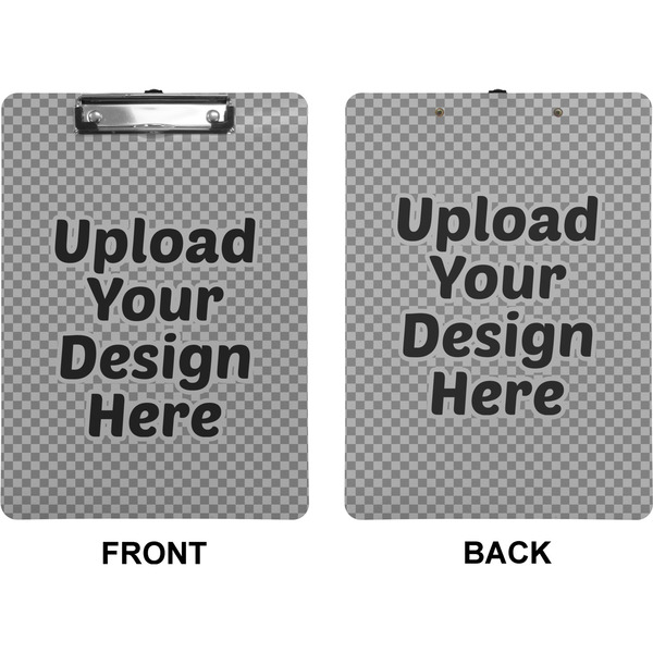 Upload Your Own Clipboard (Letter) (Front + Back)