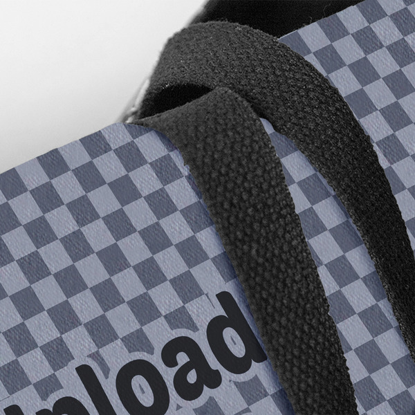 Upload Your Own Closeup of Tote w/Black Handles