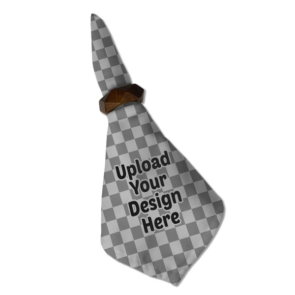 Upload Your Own Cloth Napkins - Personalized Dinner (Folded in Ring) (MAIN)