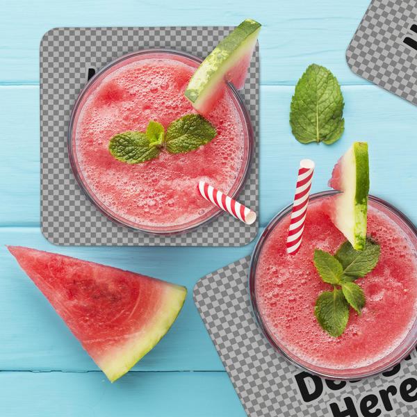 Upload Your Own Coaster Set - LIFESTYLE