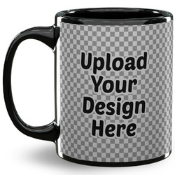 11 oz Coffee Mug - Black (Upload Your Own)