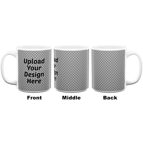 Upload Your Own Coffee Mug - 11 oz - White APPROVAL
