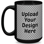 15 oz Coffee Mug - Black (Upload Your Own)