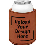 Leatherette Can Sleeve - Single-Sided (Upload Your Own)
