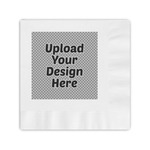 Coined Cocktail Napkins (Upload Your Own)