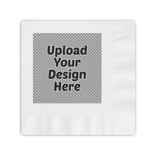 Custom Coined Cocktail Napkins (Upload Your Own)