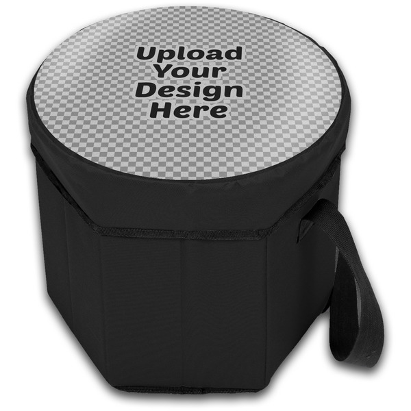 Upload Your Own Collapsible Personalized Cooler & Seat (Closed)