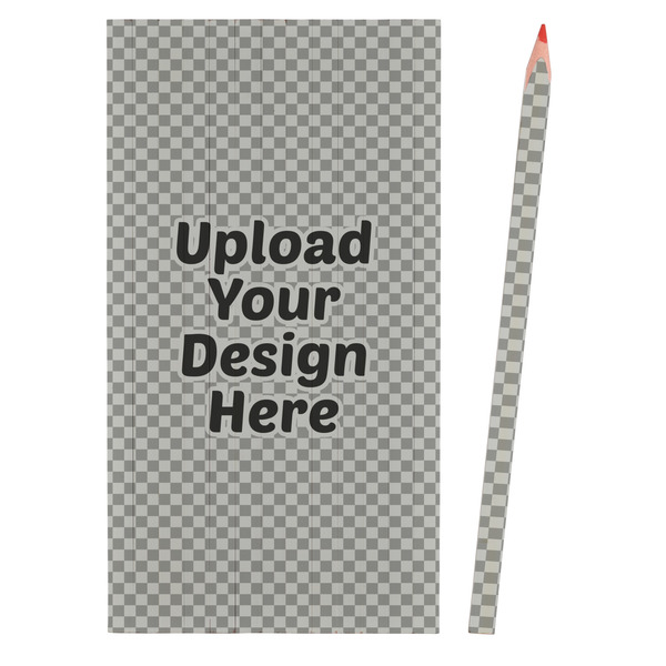 Upload Your Own Colored Pencils - Front View