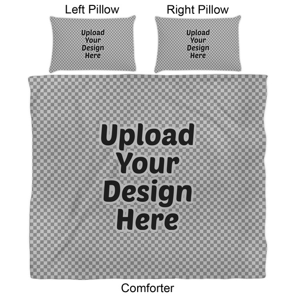 Upload Your Own Comforter Set - King - Approval