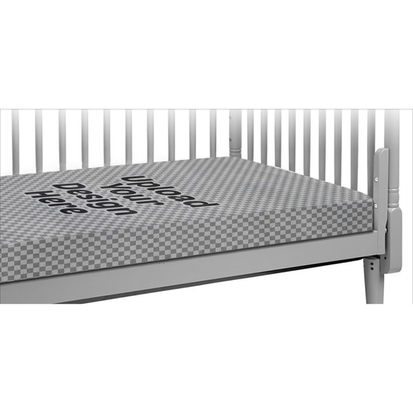 Custom Crib Fitted Sheet (Upload Your Own)