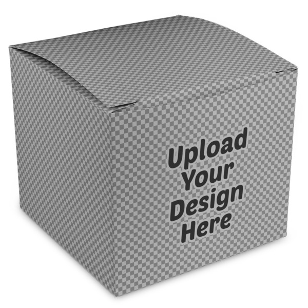 Custom Cube Favor Box (Upload Your Own)