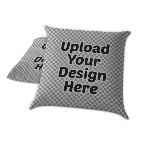 Upload Your Own Decorative Pillow Case - TWO