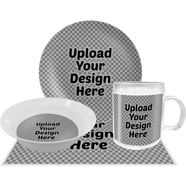 Upload Your Own Dinner Set - 4pc