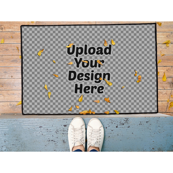 Upload Your Own Door Mat - 36"x24" - Lifestyle