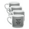 Double Shot Espresso Cups - Set of 4 (Upload Your Own)