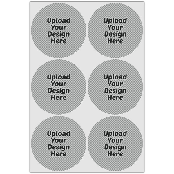 Upload Your Own Drink Topper - XLarge - Set of 6