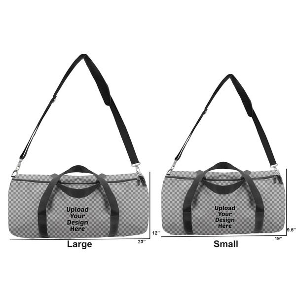 Upload Your Own Duffle Bag Small and Large