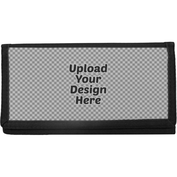Custom Canvas Checkbook Cover (Upload Your Own)