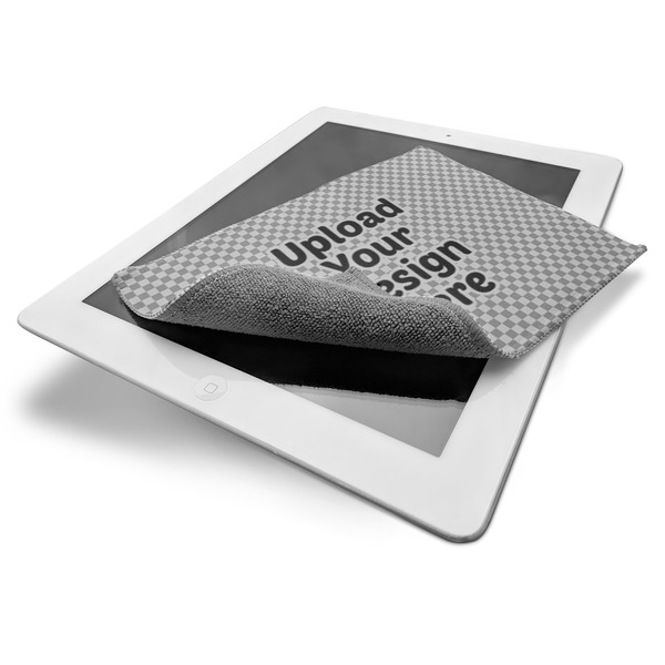 Upload Your Own Electronic Screen Wipe - iPad