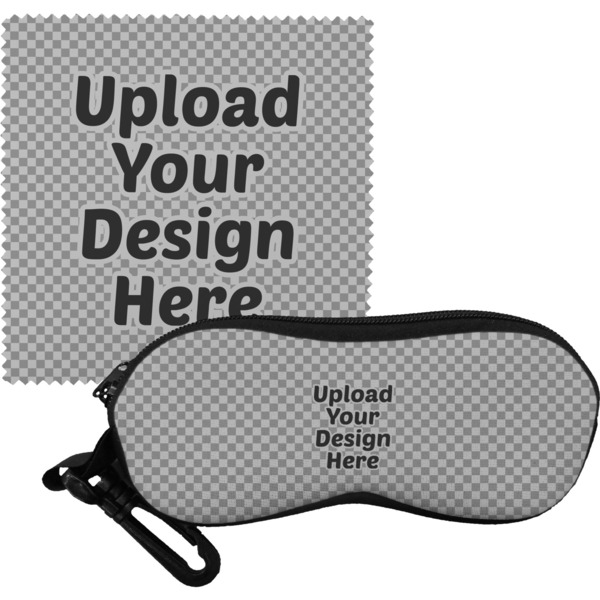 Custom Eyeglass Case & Cloth (Upload Your Own)