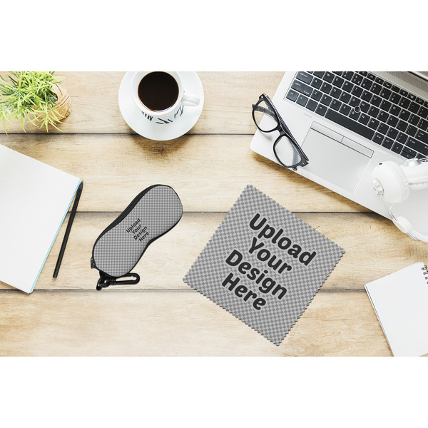 Upload Your Own Eyeglass Case and Cloth Set - LIFESTYLE