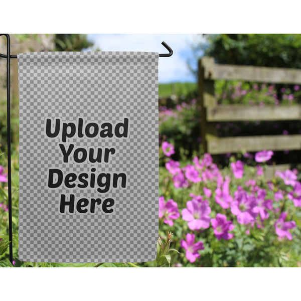 Upload Your Own Garden Flag - Outside In Flowers
