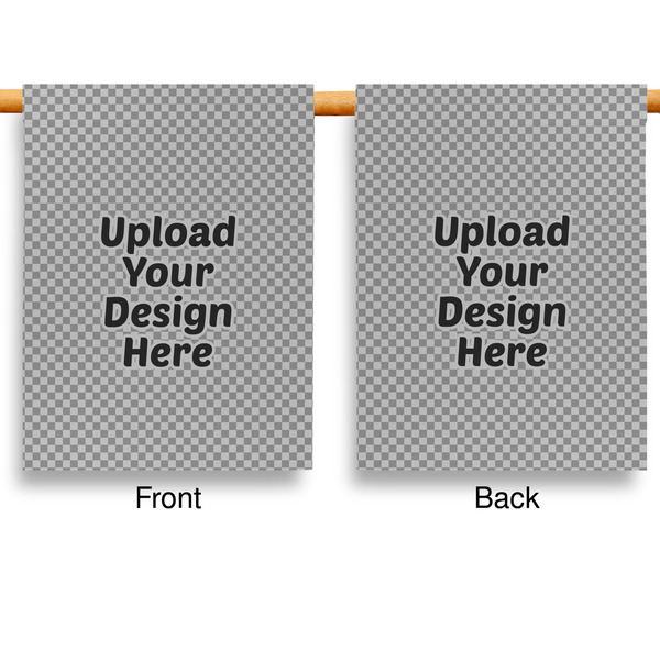 Upload Your Own Garden Flags - Large - Double Sided - APPROVAL