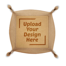 Genuine Leather Dice Tray (Upload Your Own)