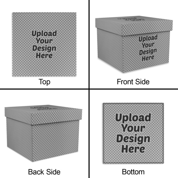 Upload Your Own Gift Boxes with Lid - Canvas Wrapped - Large - Approval