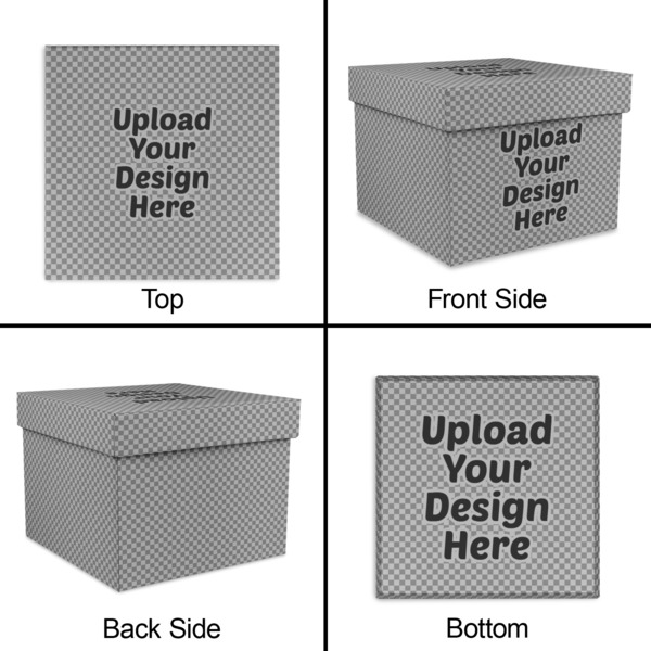 Upload Your Own Gift Boxes with Lid - Canvas Wrapped - Small - Approval