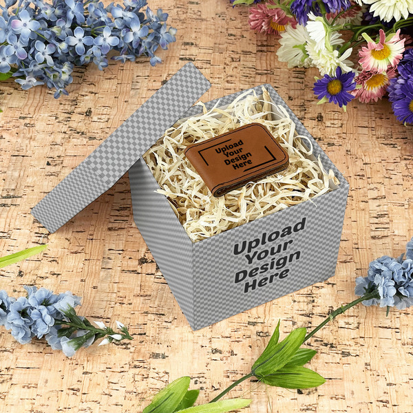 Upload Your Own Gift Boxes with Lid - Canvas Wrapped - Small - In Context