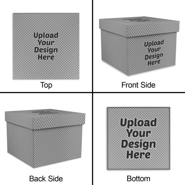Upload Your Own Gift Boxes with Lid - Canvas Wrapped - X-Large - Approval