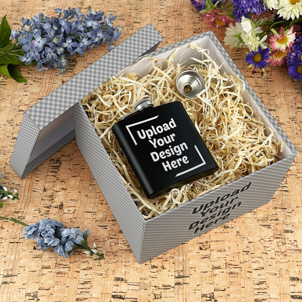 Upload Your Own Gift Boxes with Lid - Canvas Wrapped - X-Large - In Context