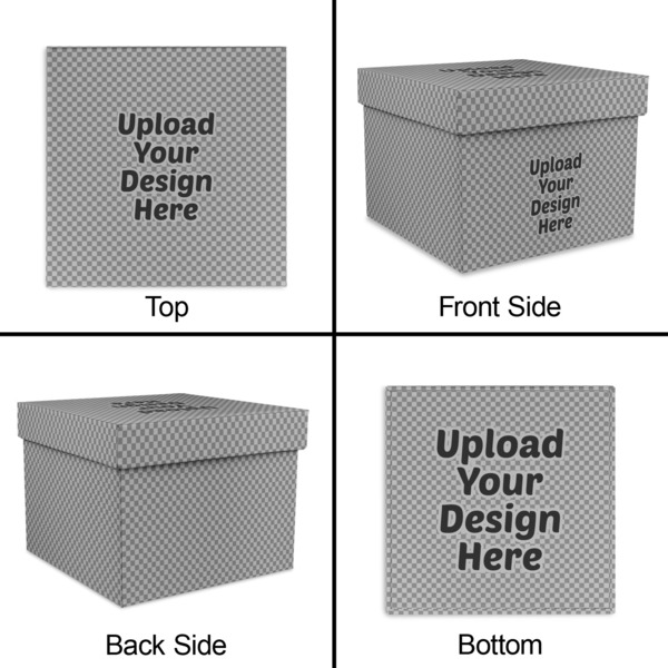 Upload Your Own Gift Boxes with Lid - Canvas Wrapped - XX-Large - Approval